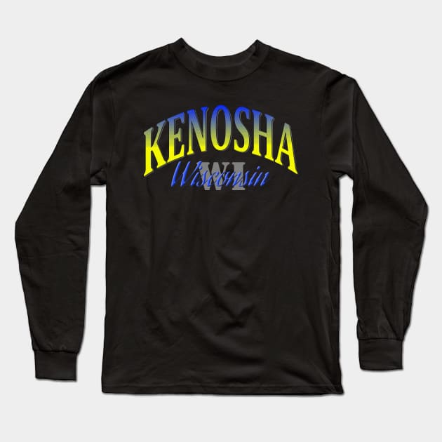 City Pride: Kenosha, Wisconsin Long Sleeve T-Shirt by Naves